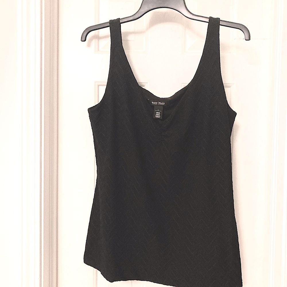Black tank top